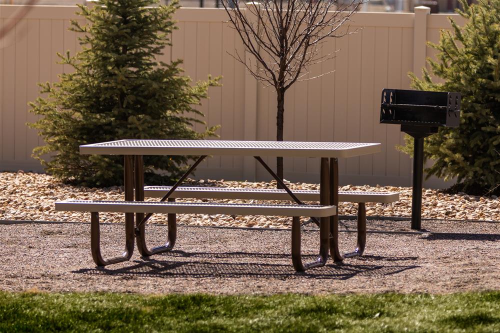 picnic table grill