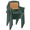 Picture of Aquaba Classic Plastic Resin Stacking Dining Armchair