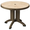 Picture of Siena 38 In. Round Folding Table Plastic Resin