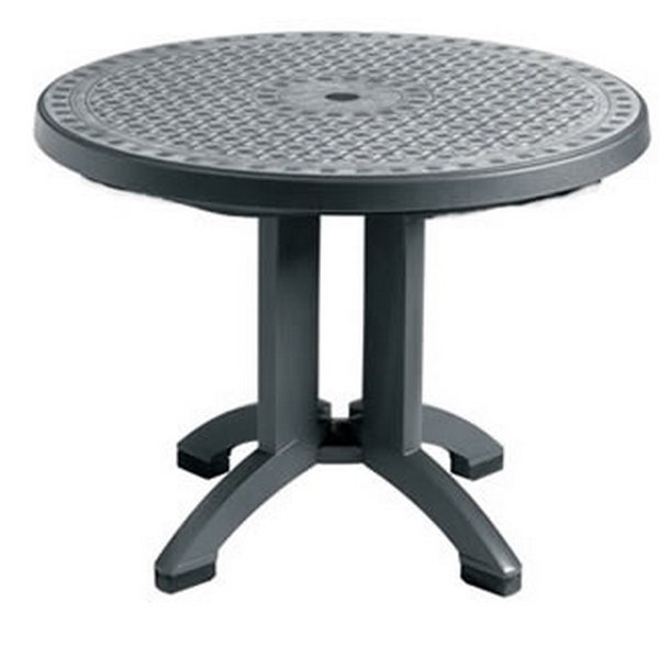 Picture of Toledo 38 In. Round Folding Table Plastic Resin