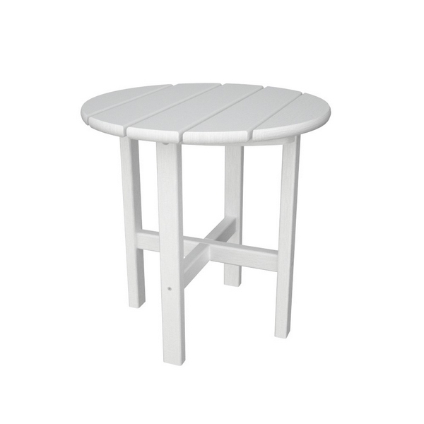 Polywood Round Swimming Pool Side, Outdoor Plastic Side Tables