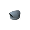 Picture of Dome Lid for 55 Gallon Trash Receptacle, Gray Plastic