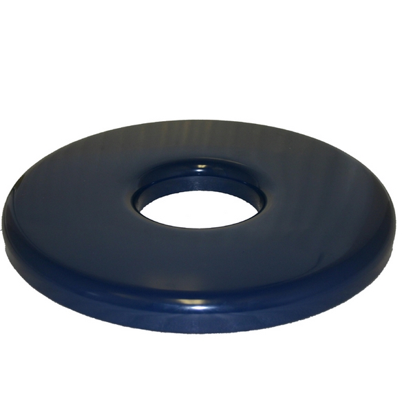 Picture of Flat Top Lid For 32 Gallon Trash Receptacle Plastic Coated Metal
