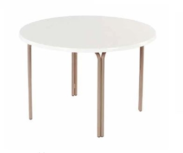 48” Round ADA Compliant Fiberglass Top Pool and Patio Dining Table