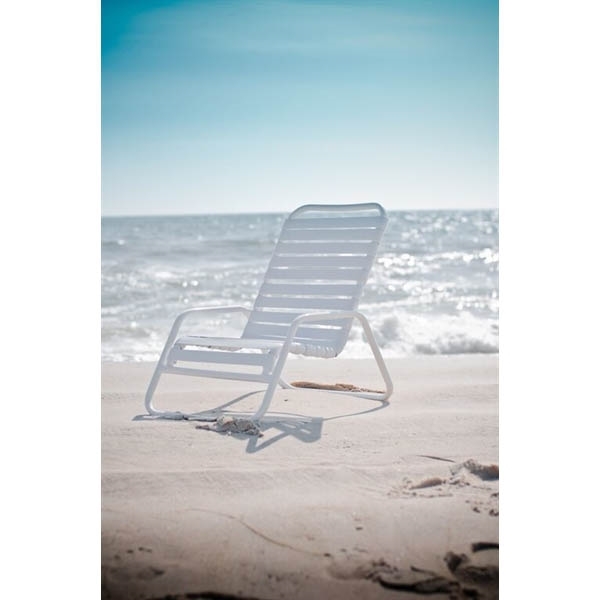 Sand Chair with Vinyl Straps and Aluminum Frame