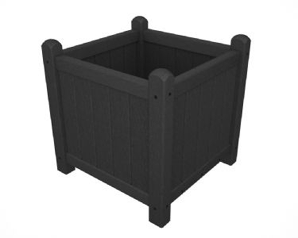 Picture of Polywood Traditional 16 In. Square Garden Planter Recycled Plastic