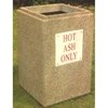 Hot Ash Receptacle for Coals and Ash from BBQ Grills