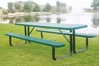 Picture of ELITE 8 Ft. Picnic Table with Proprietary Thermoplastic Coated Top & Seats, Portable, 257 lbs.
