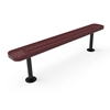 Picture of RHINO 6 Ft. Bench without Back, Thermoplastic Perforated Metal