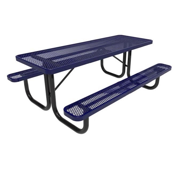 Picture of ELITE 8 Ft. Picnic Table with Thermoplastic Coated, Portable, 257 lbs