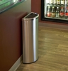  8 Gallon Stainless Steel Trash Can, Portable, 11 lbs