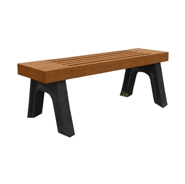 Elite Recycled Plastic Bench without Back