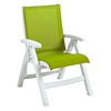 Plastic Resin Sling Arm Chair