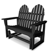 Polywood Adirondack Recycled Plastic 48 In. Glider Bench