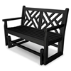 Polywood Chippendale 48 In. Glider Bench