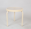 19" Round Acrylic Stackable Side Table