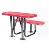 Outdoor Social Distancing Desk with Thermoplastic Finish