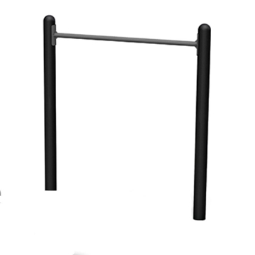 Horizontal Chin Up Station Powder-Coated Steel Frame for Public Parks - 193 lbs.	