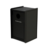 32-Gallon Side-Opening EarthCraft Plastic Recycling Receptacle - 91 lbs.	