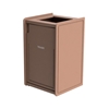 42-Gallon Top-Opening EarthCraft Plastic Trash Receptacle - 92 lbs.