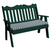 Royal English Garden Bench Recycled Plastic - 4 ft. or 5 ft.