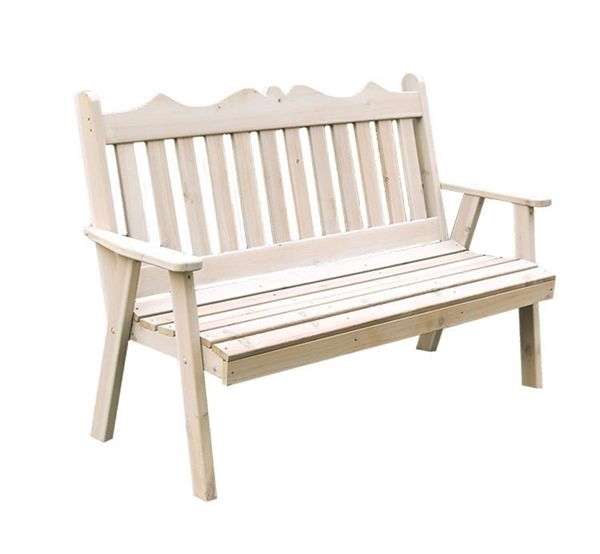 Royal English Garden Bench Wooden - 5 ft. or 6 ft.