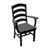 Ladderback Dining Chair Recycled Plastic - 30 lbs.
