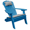 Reclining Adirondack Recycled Plastic Folding Chair - 45 lbs.
