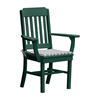 Traditional Dining Chair Recycled Plastic - 30 lbs.
