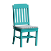 Traditional Armless Dining Chair Recycled Plastic - 25 lbs.