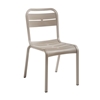 Cannes Stackable Armless Dining Chair with Fiberglass-Reinforced Resin Frame - 8.5 lbs.