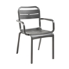 Cannes Dining Armchair Reinforced Stackable Frame - 10 lbs.