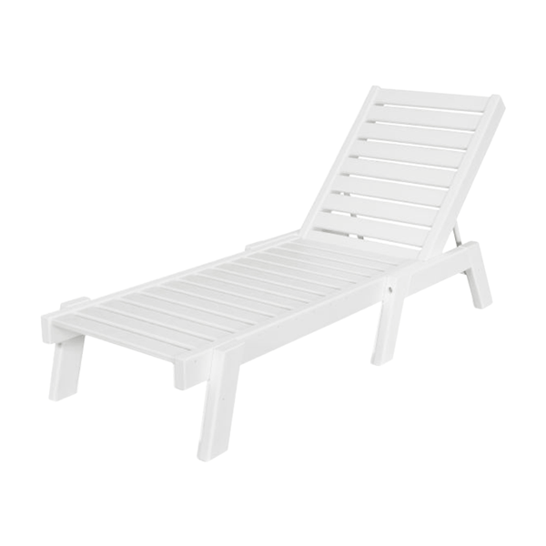 Polywood Captain Recycled Plastic Chaise Lounge