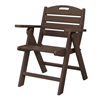 Nautical Recycled Plastic Lowback Dining Chair From Polywood