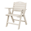 Nautical Recycled Plastic Lowback Dining Chair From Polywood