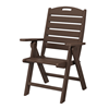 Nautical Recycled Plastic Highback Dining Chair From Polywood