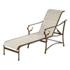 Tradewinds Sling Chaise Lounge with Arms, Fabric Sling with Aluminum Frame