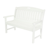 Polywood Nautical Style 48 In. Bench Recycled Plastic