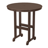 Polywood 36 Inch Round Counter Height Table Recycled Plastic