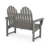 Polywood Adirondack Bench 48 In. Recycled Plastic