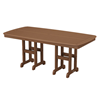 Polywood Nautical Rectangle 37x72 In. Dining Table Recycled Plastic