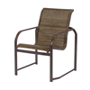 Monterey Dining Chair Fabric Sling with Aluminum Frame