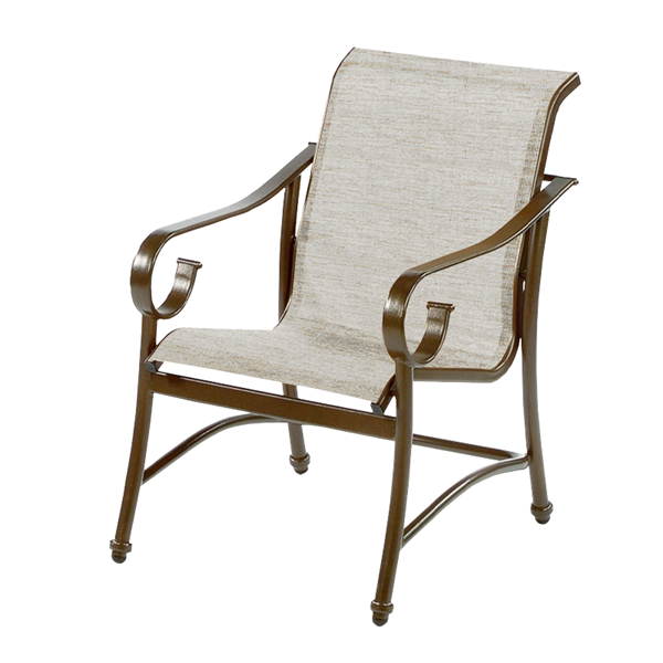 Tradewinds Sling Dining Chair with Aluminum Frame