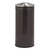 25 Gallon Powder Coated Steel Trash Can with Swivel Top