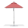 6.5 Foot Square Aluminum Market Umbrella with Marine Grade Fabric