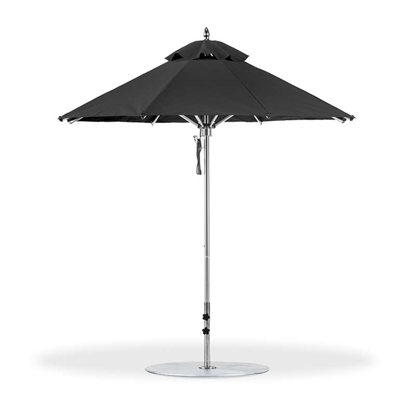 7.5 Foot Octagonal Aluminum Market Umbrella with Marine Grade Fabric