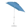 7 ½ ft. Square Fiberglass Market Umbrella with Auto Tilt Crank Lift
