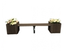 Bench With Planters Combo - Color
