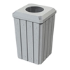 Signature 32 Gallon Receptacle with 10” Recycle Lid 