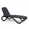 Omega Commercial Plastic Resin Sling Chaise Lounge	